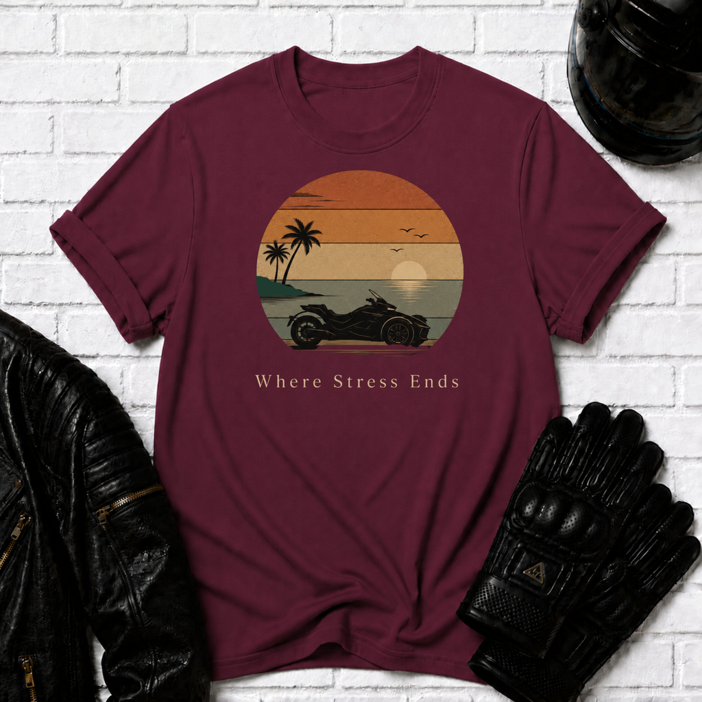 Where Stress Ends T-Shirt