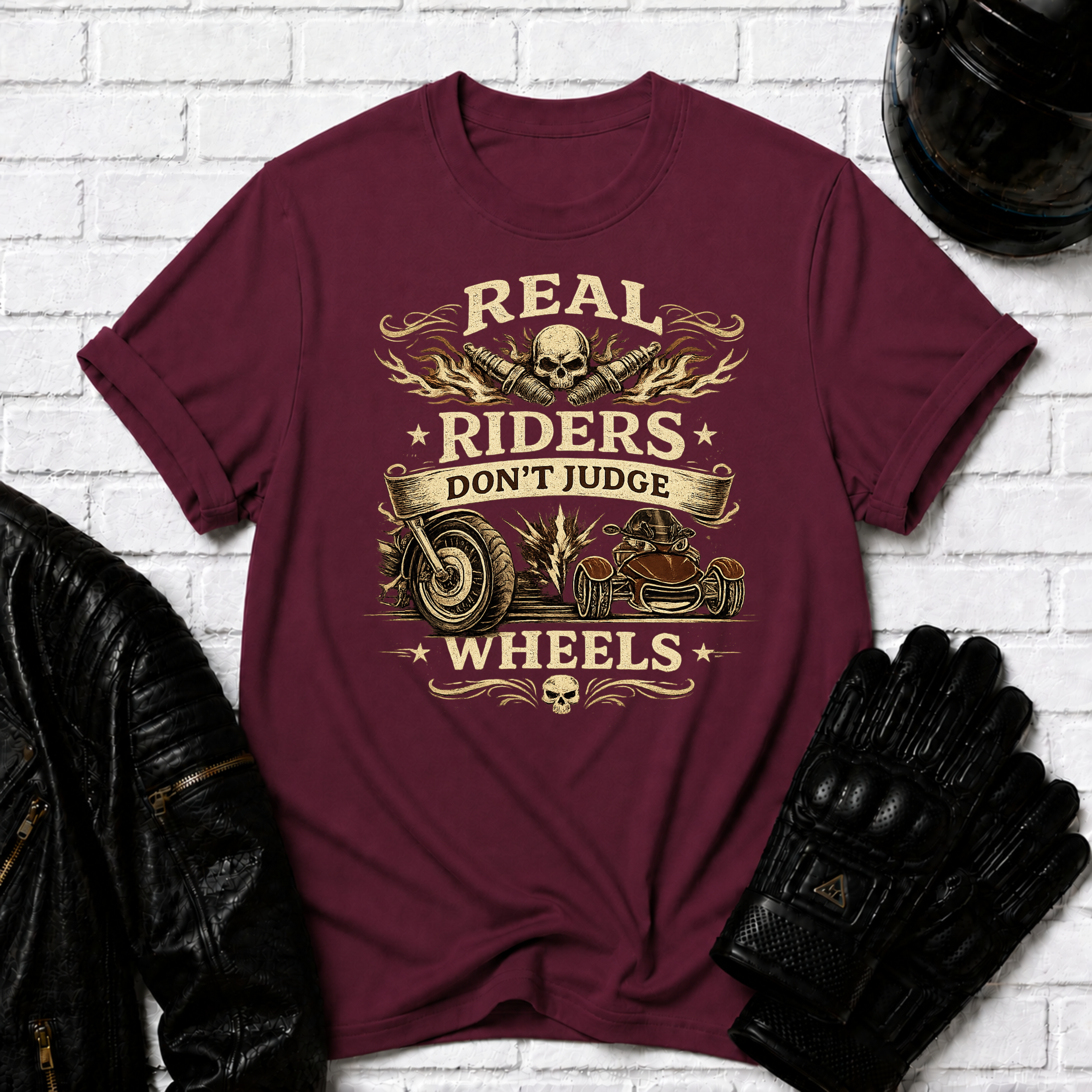 Dont Judge Wheels T-Shirt