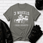 3 Wheels Zero Regrets T-Shirt