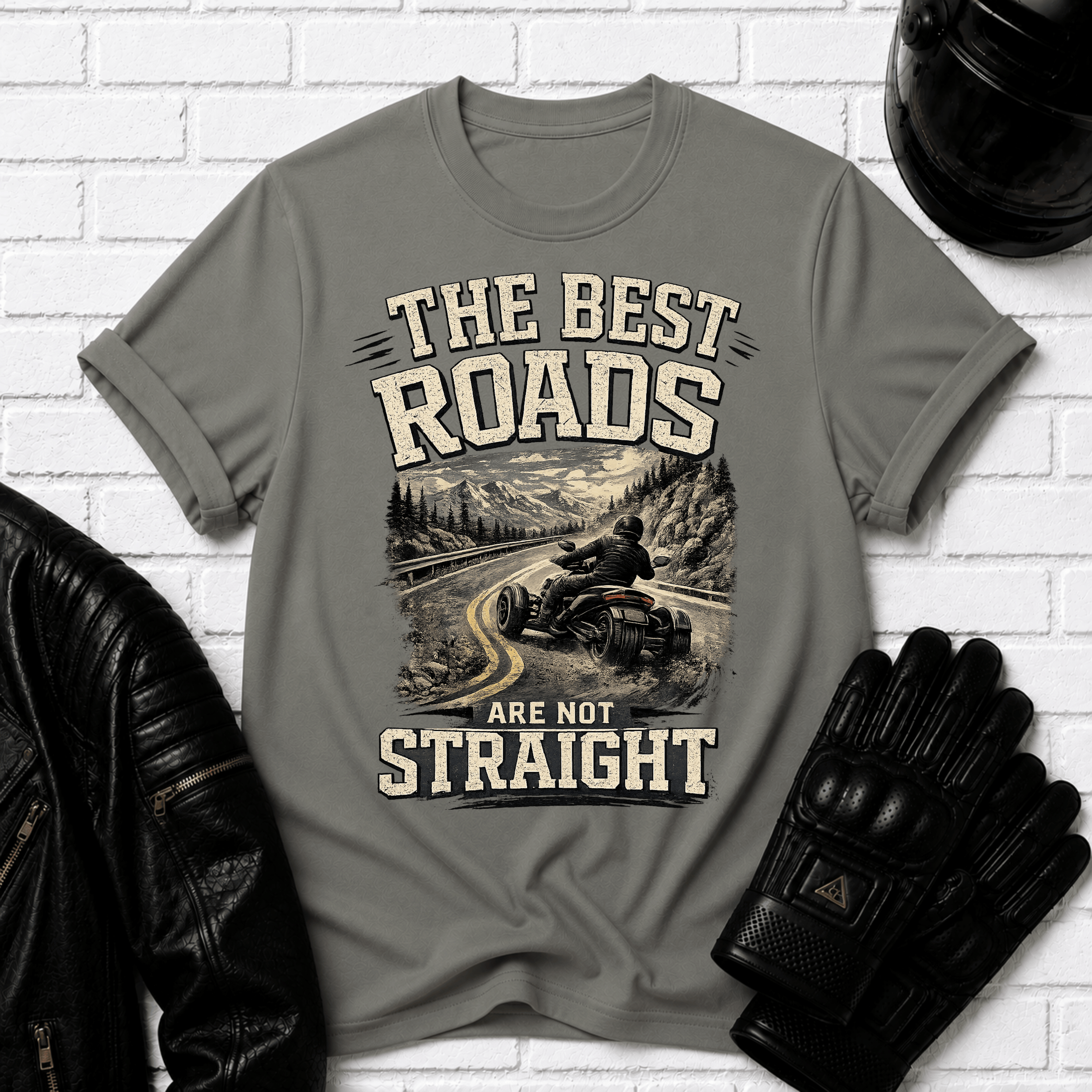 Best Roads Are Not Straight T-Shirt
