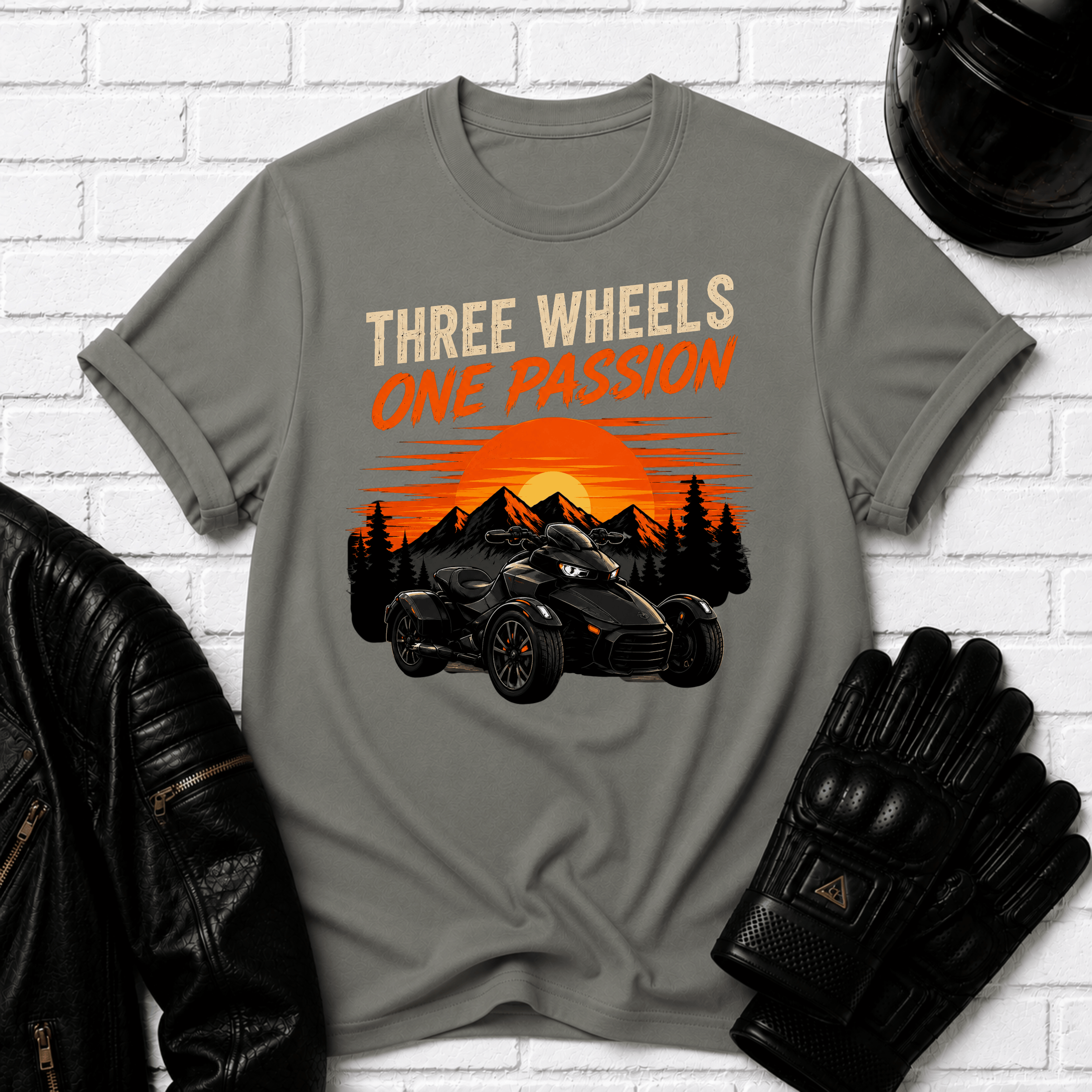 Three Wheels One Passion T-Shirt