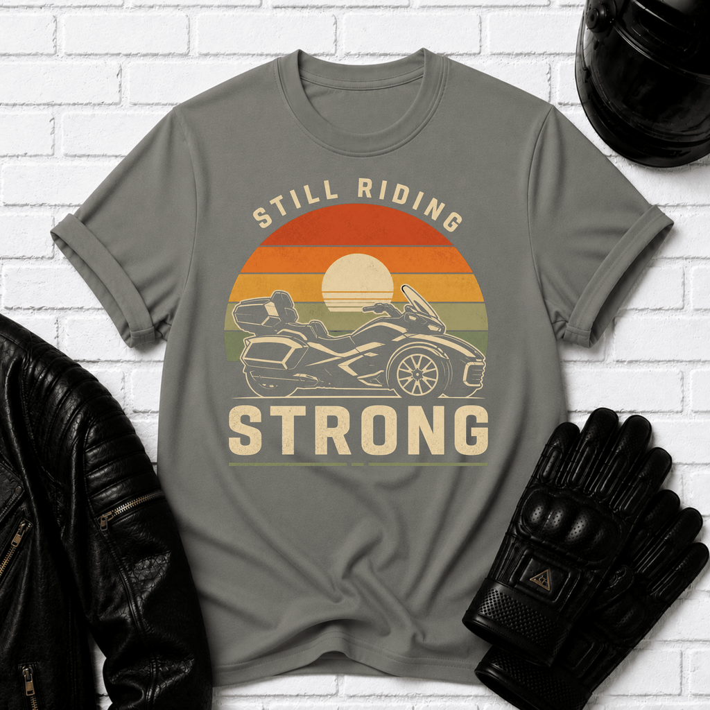 Still Riding Strong Sunset T-Shirt
