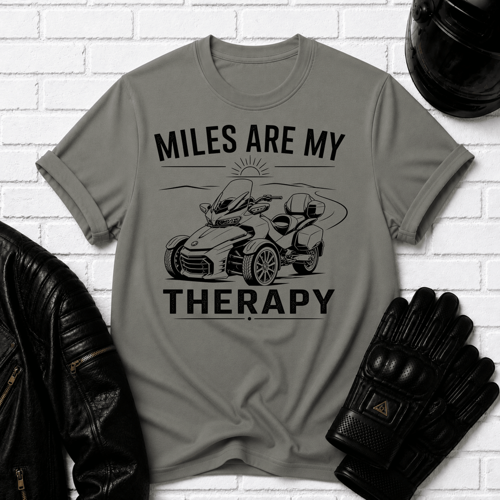 Miles Are My Therapy T-Shirt
