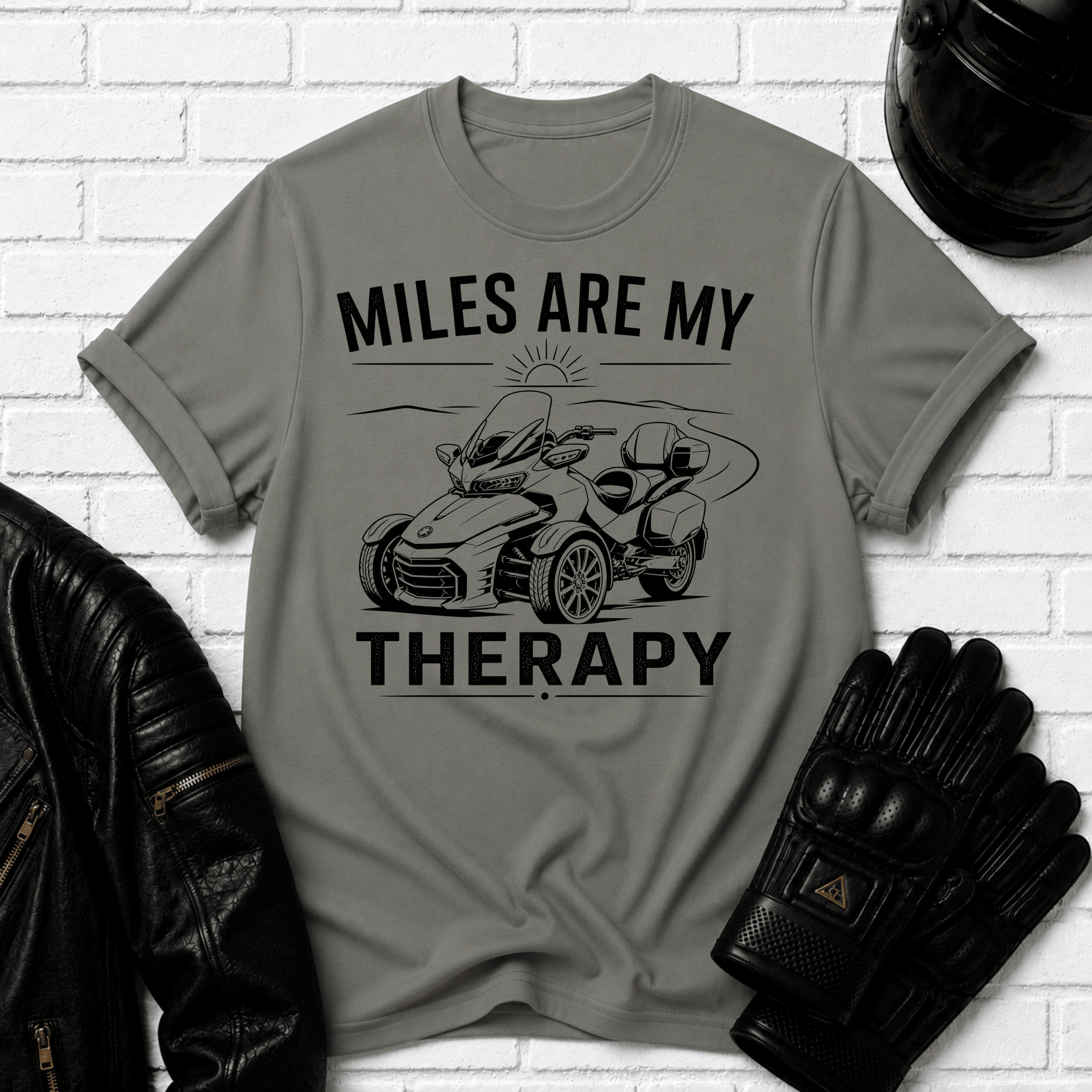 Miles Are My Therapy T-Shirt