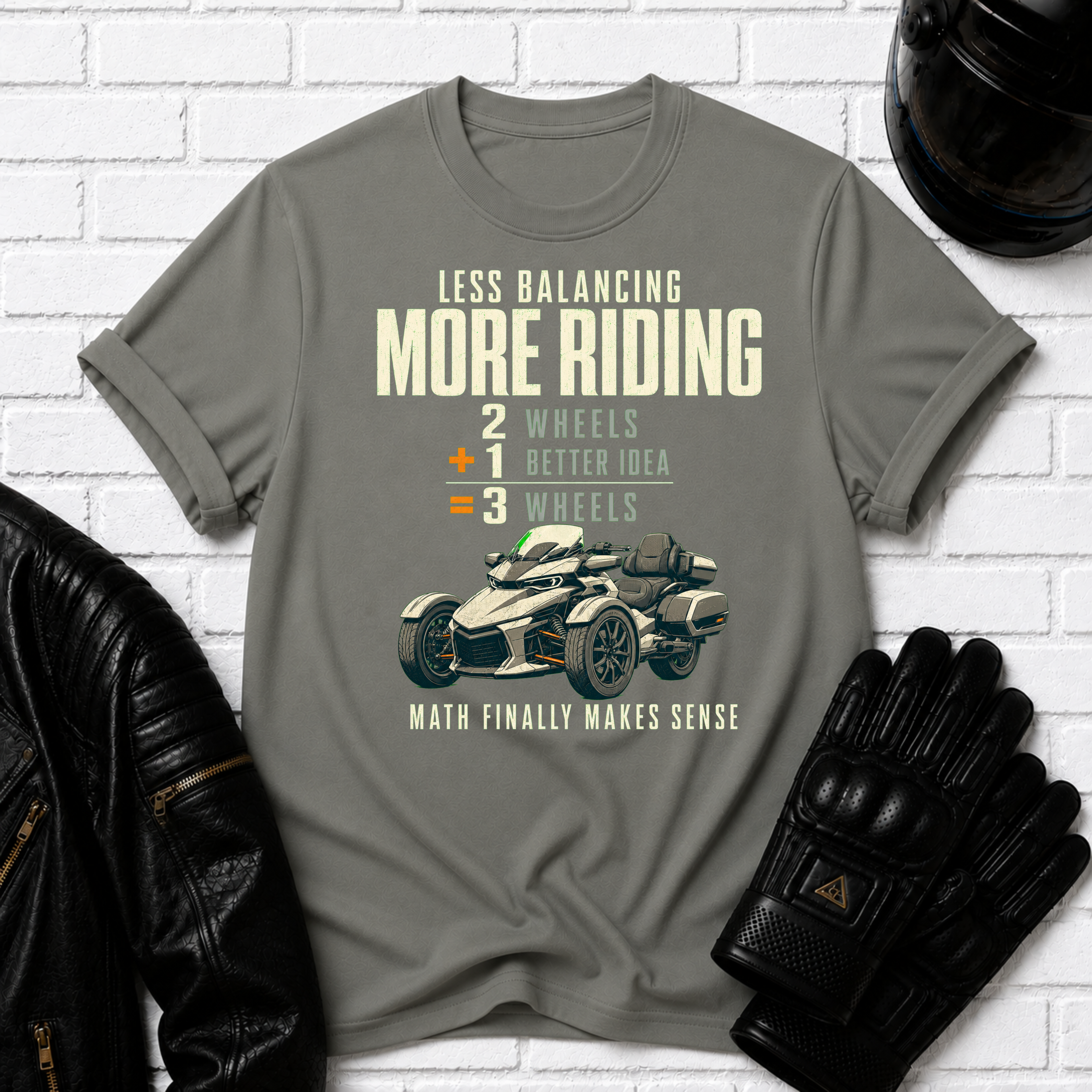 Less Balancing More Riding T-Shirt