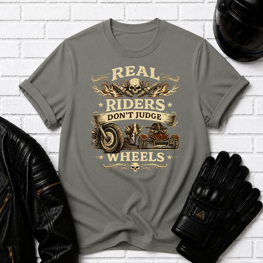 Dont Judge Wheels T-Shirt