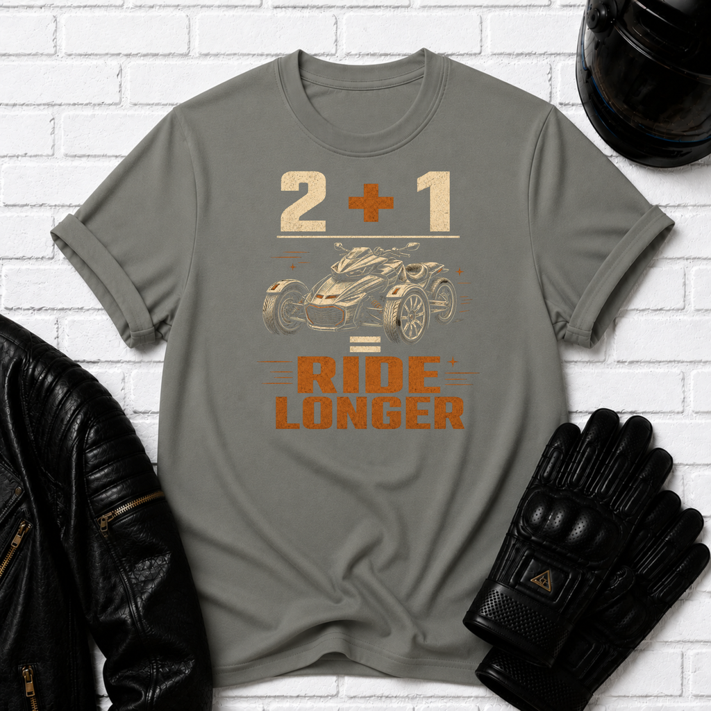 2+1 Ride Longer T-Shirt