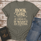 Book Girl Math T-Shirt