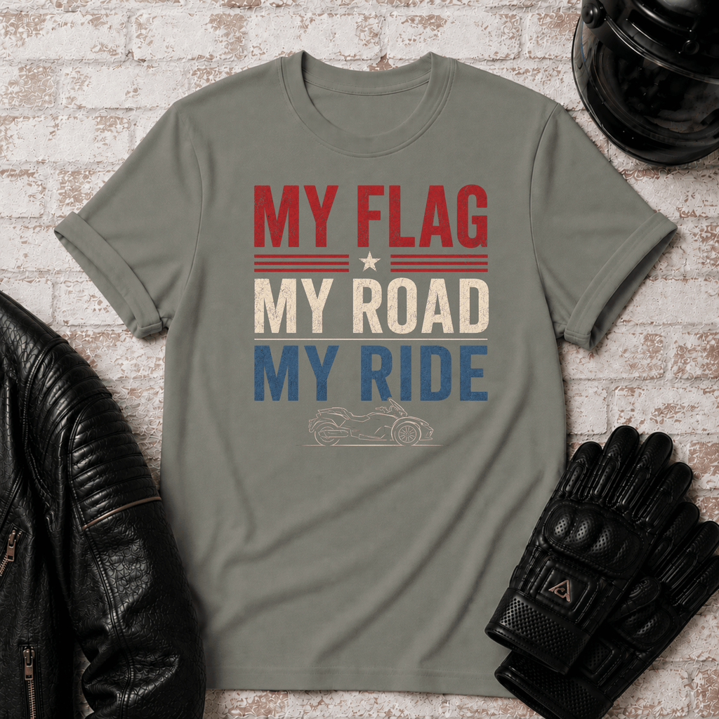 Flag Road Ride T-Shirt