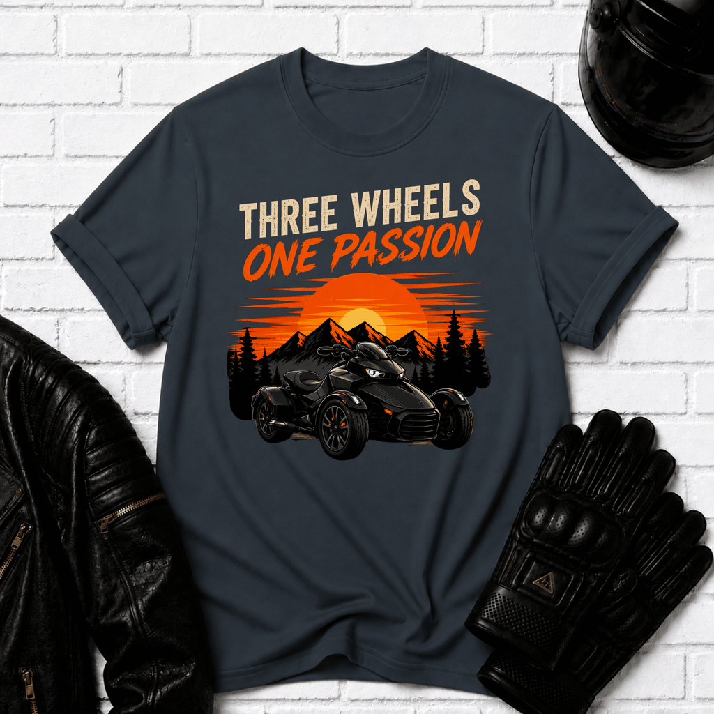 Three Wheels One Passion T-Shirt