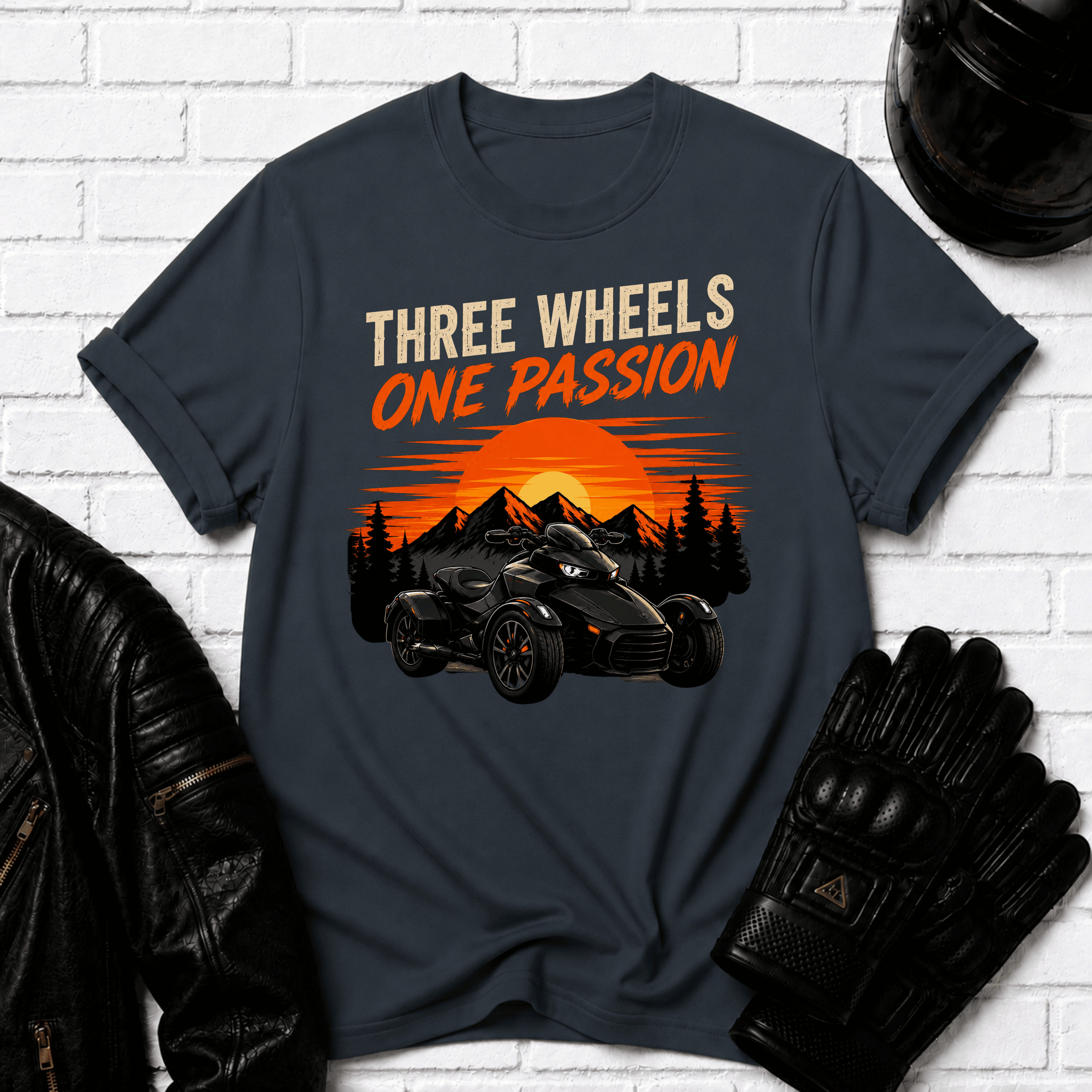Three Wheels One Passion T-Shirt