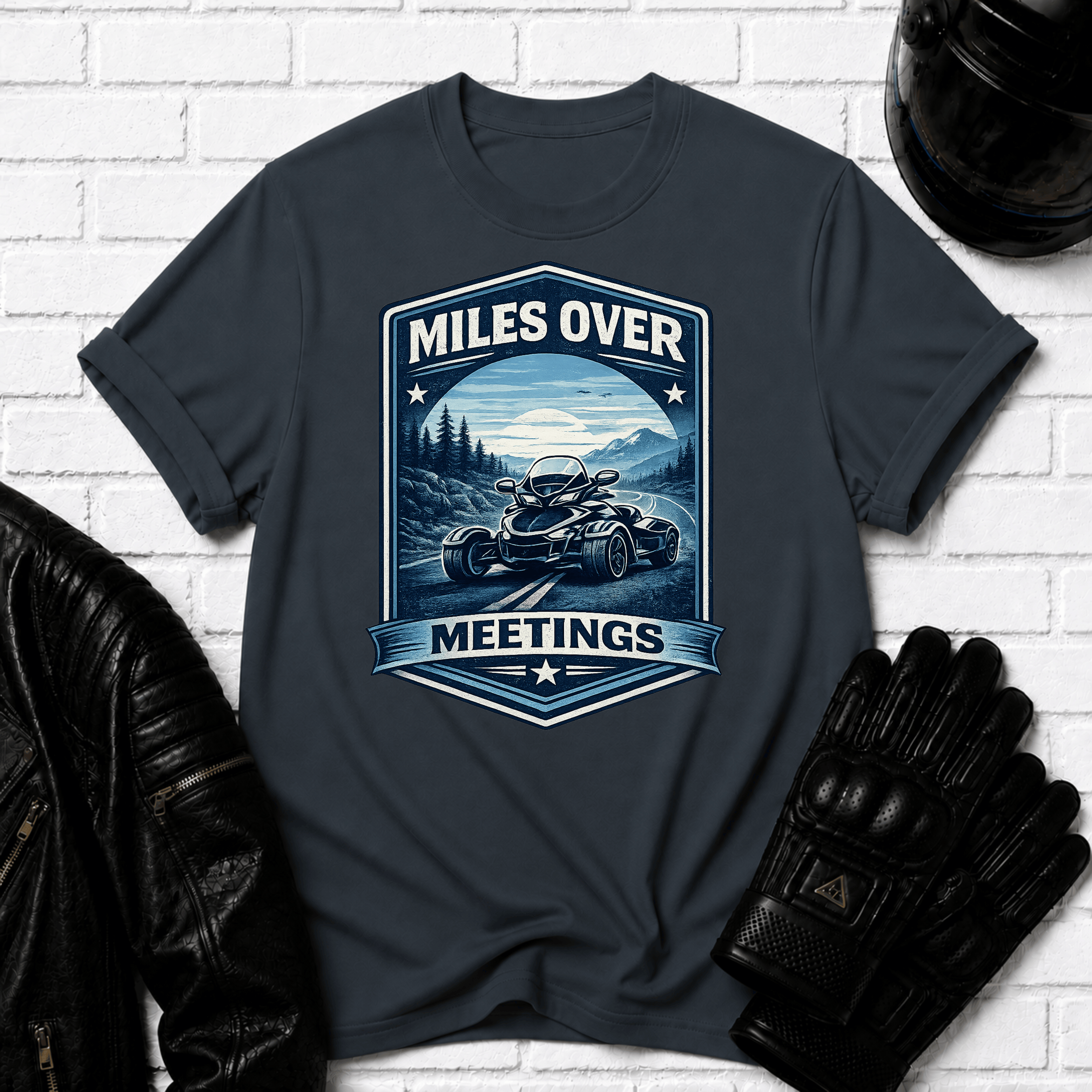 Miles Over Meetings T-Shirt
