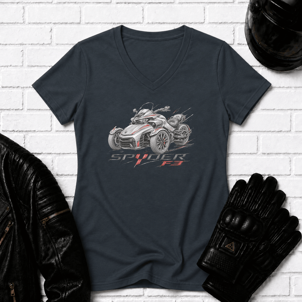 F3 Sketch V Neck T-Shirt
