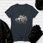 F3 Sketch V Neck T-Shirt