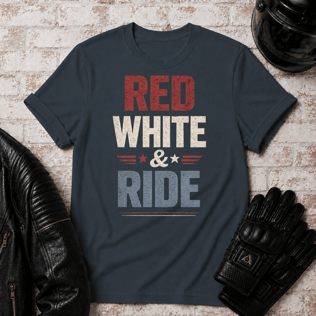 Red White Ride T-Shirt