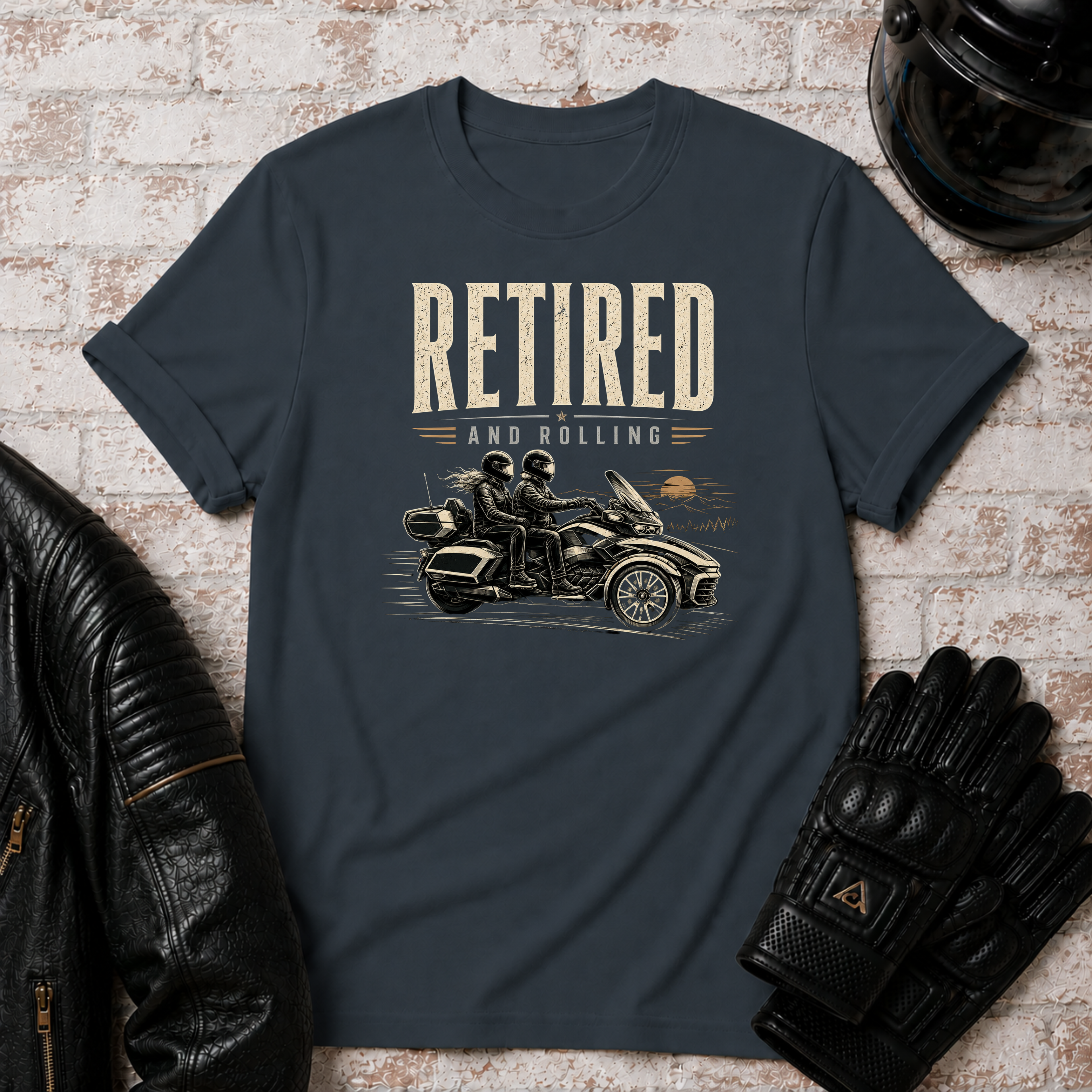 Retired And Rolling T-Shirt