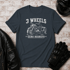 Three Wheels Zero Regrets TT T-Shirt
