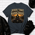 Jesus Take The Handlebars T-Shirt