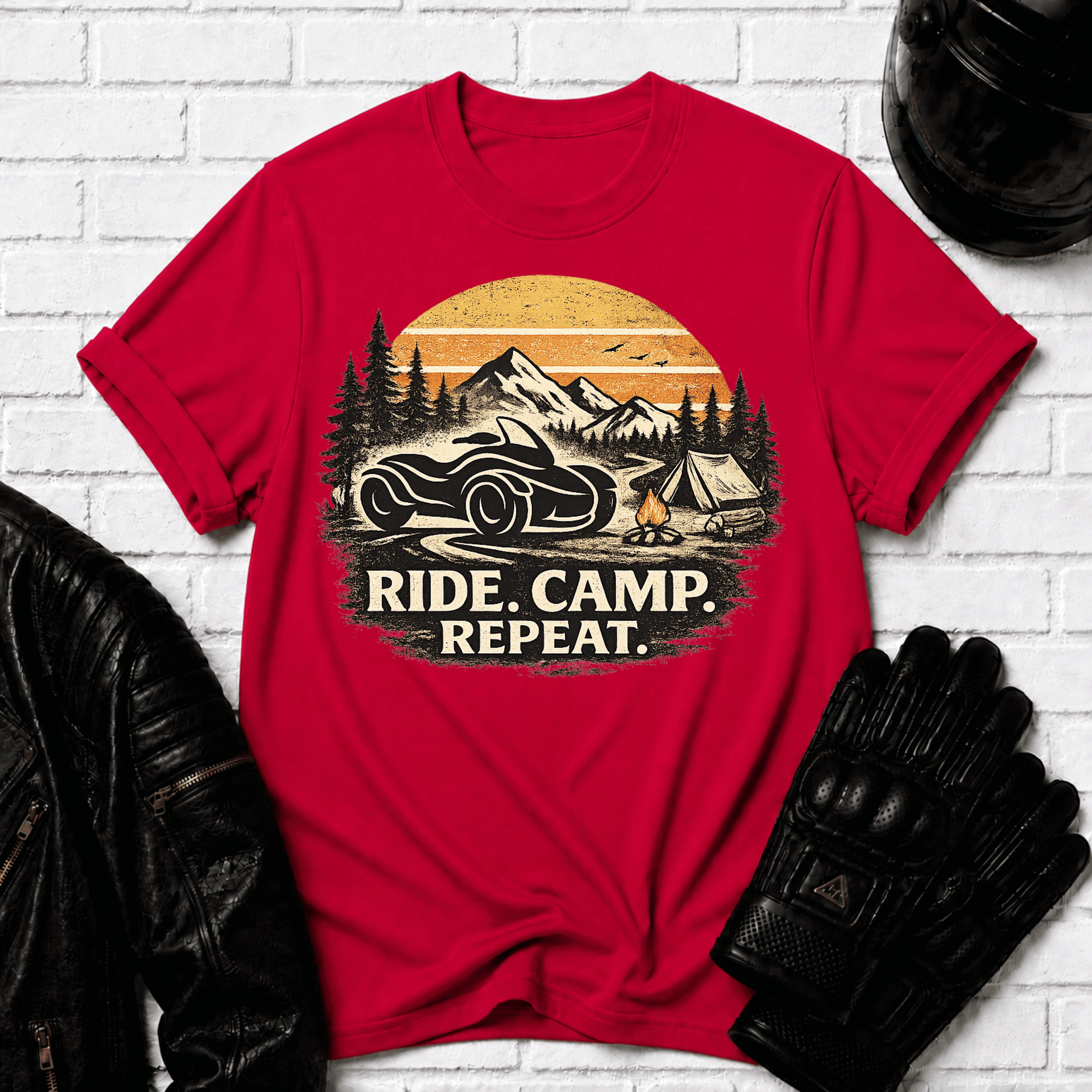 Ride Camp Repeat T-Shirt