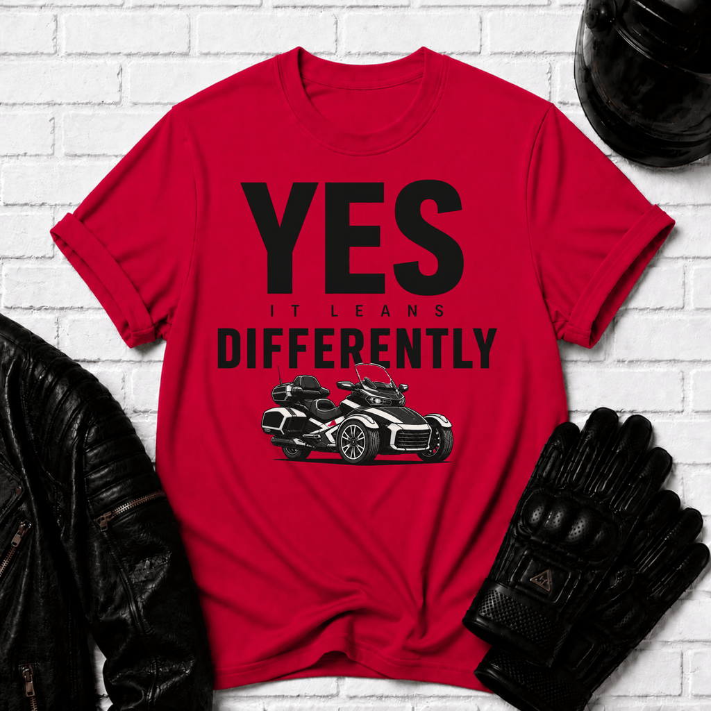 Yes It Leans Differently T-Shirt