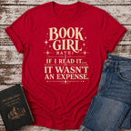 Book Girl Math T-Shirt