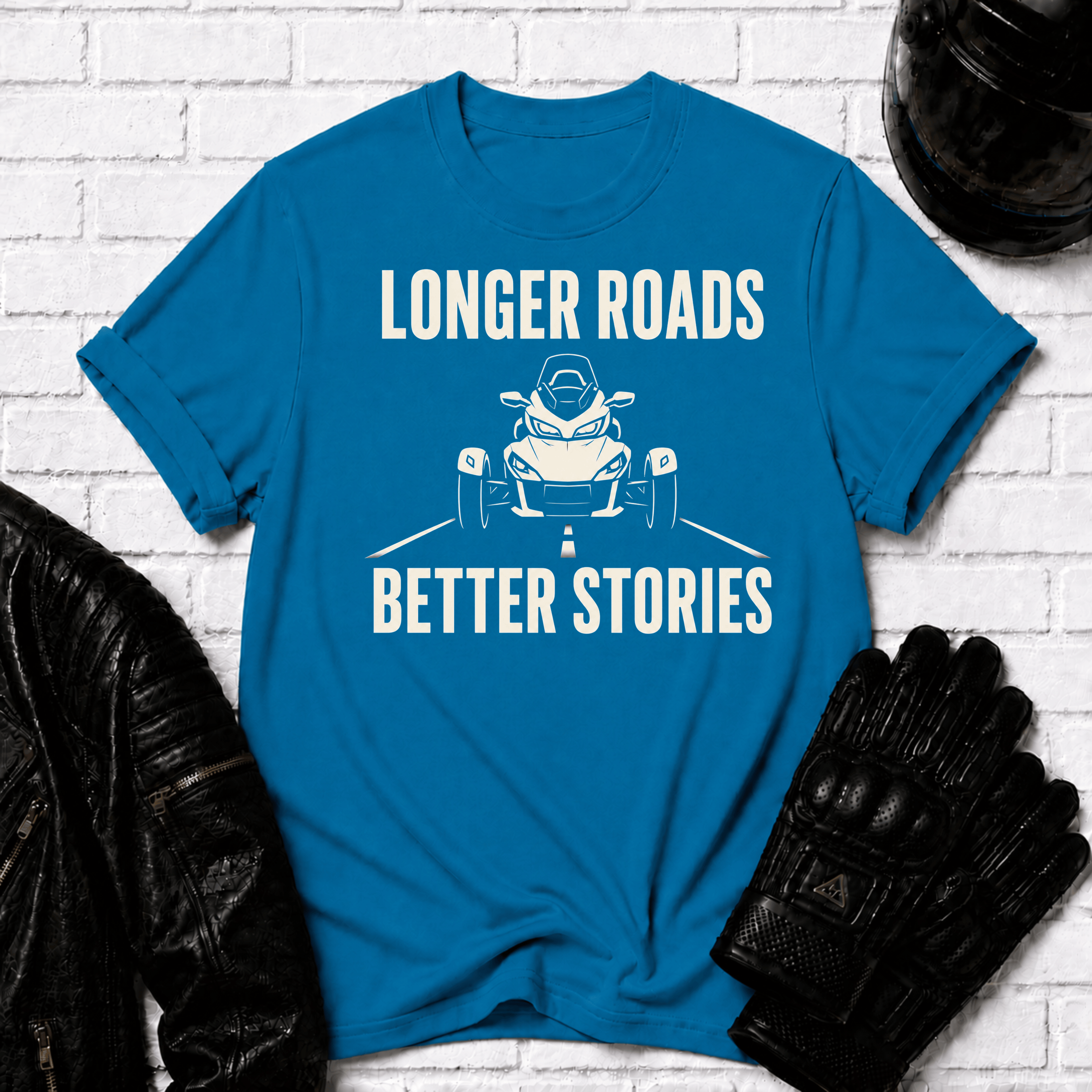 Longer Roads Better Stories T-Shirt