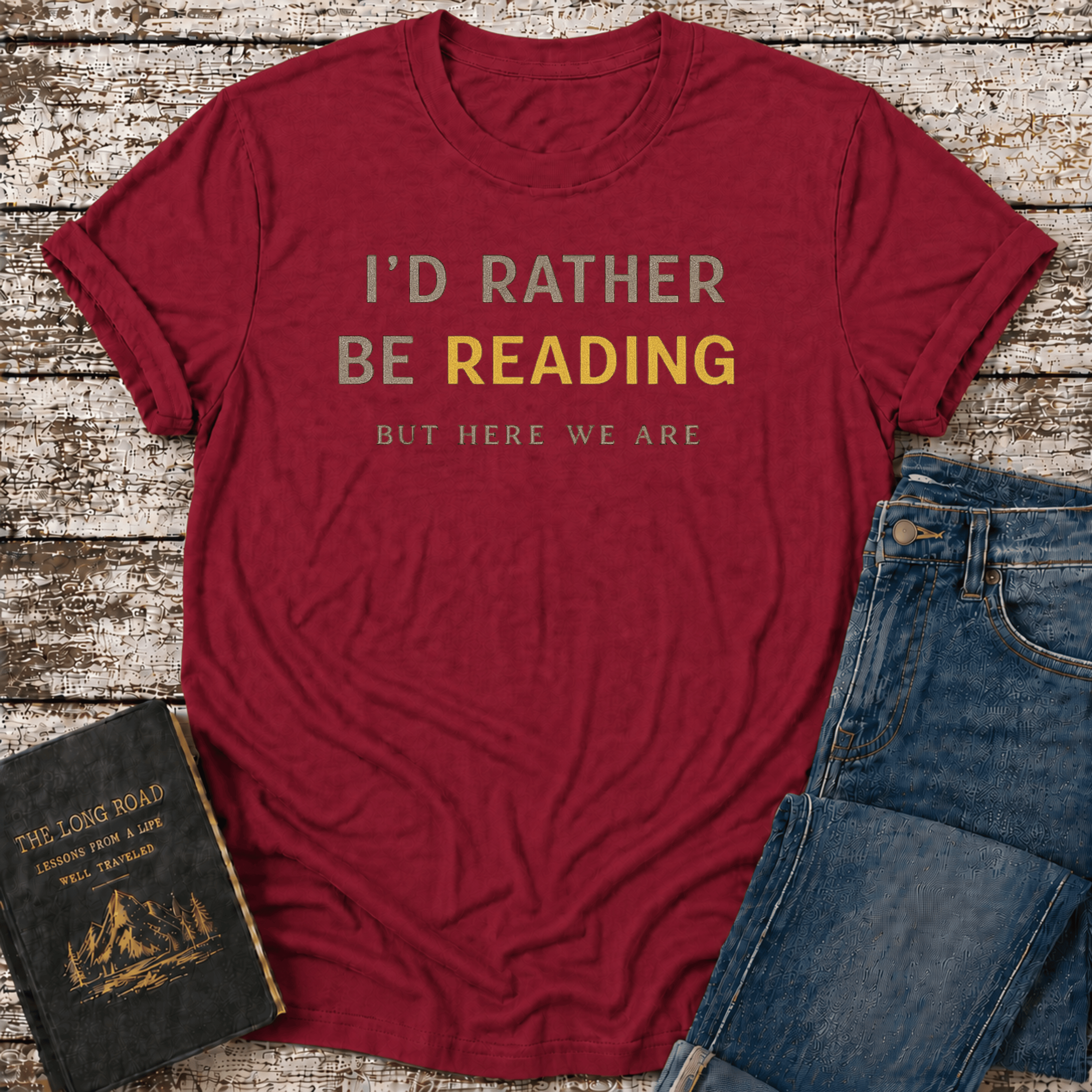 Rather Be Reading T-Shirt