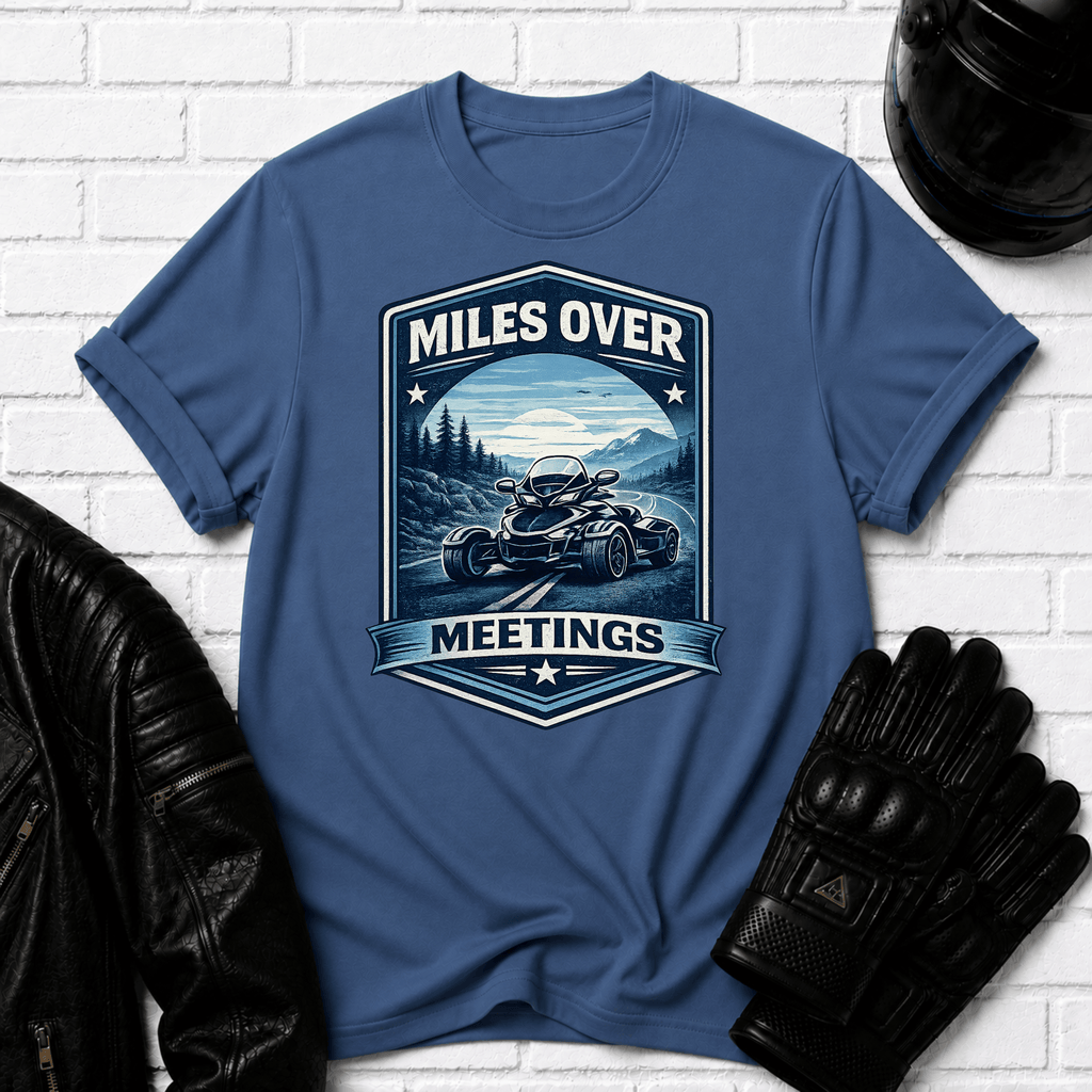 Miles Over Meetings T-Shirt