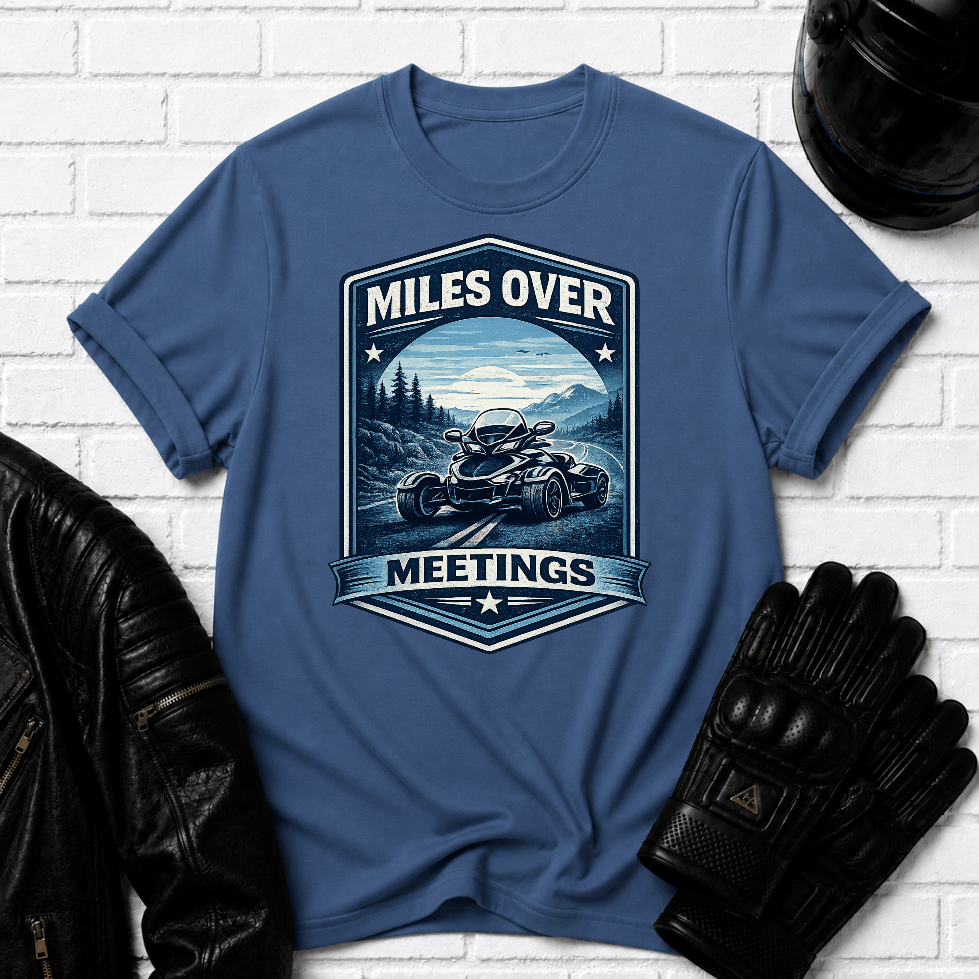 Miles Over Meetings T-Shirt