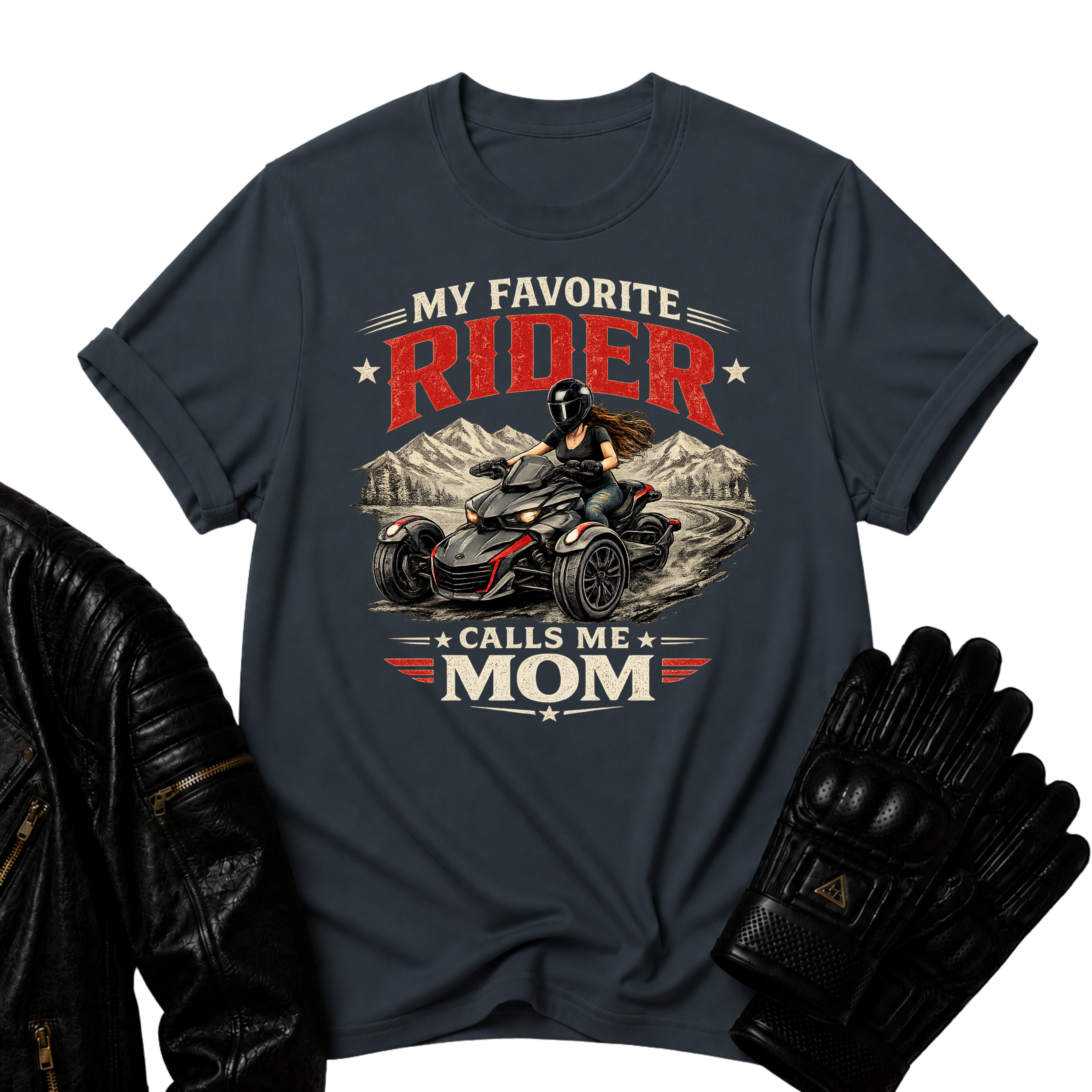 Fav Rider Mom Dk T-Shirt