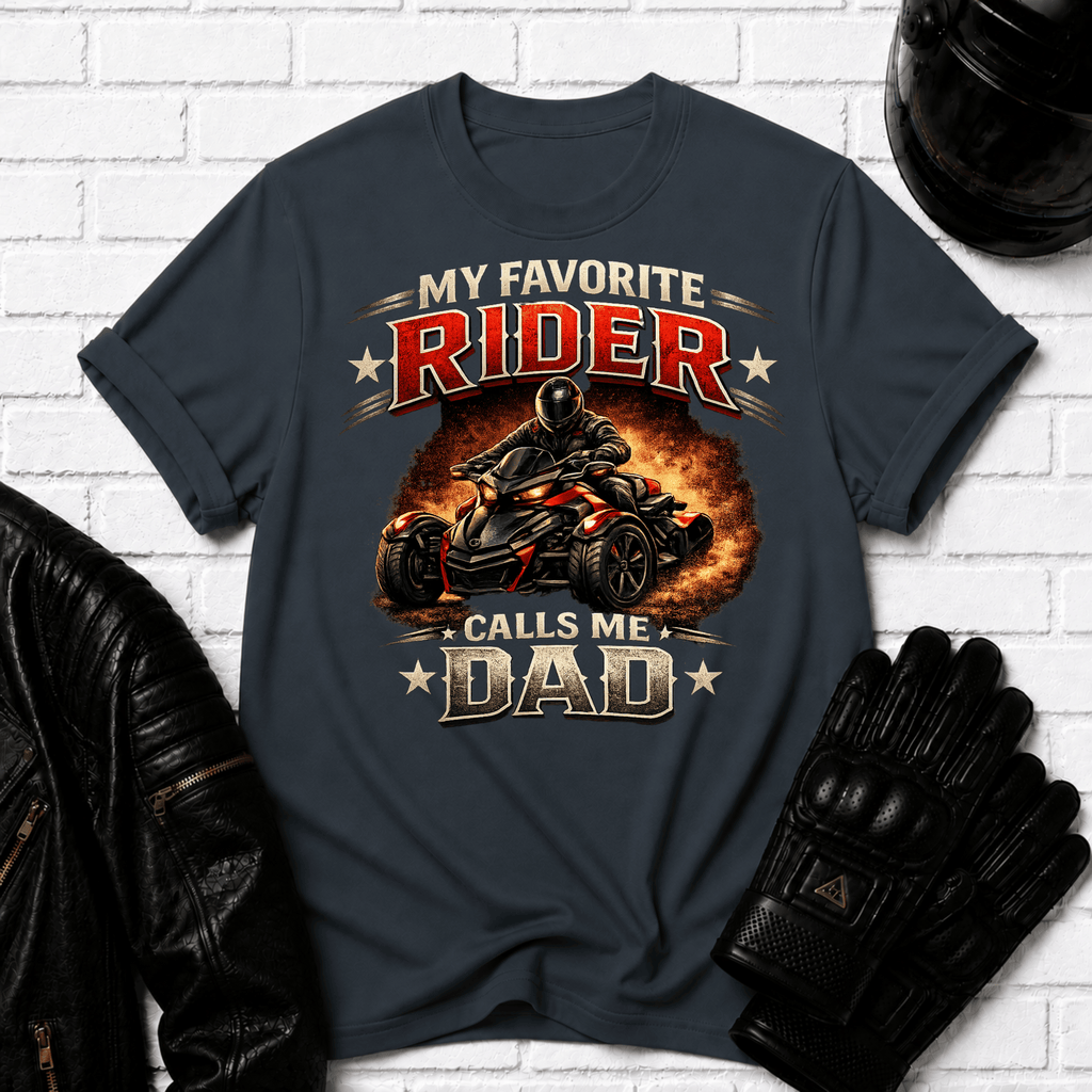 Favorite Rider Dad T-Shirt