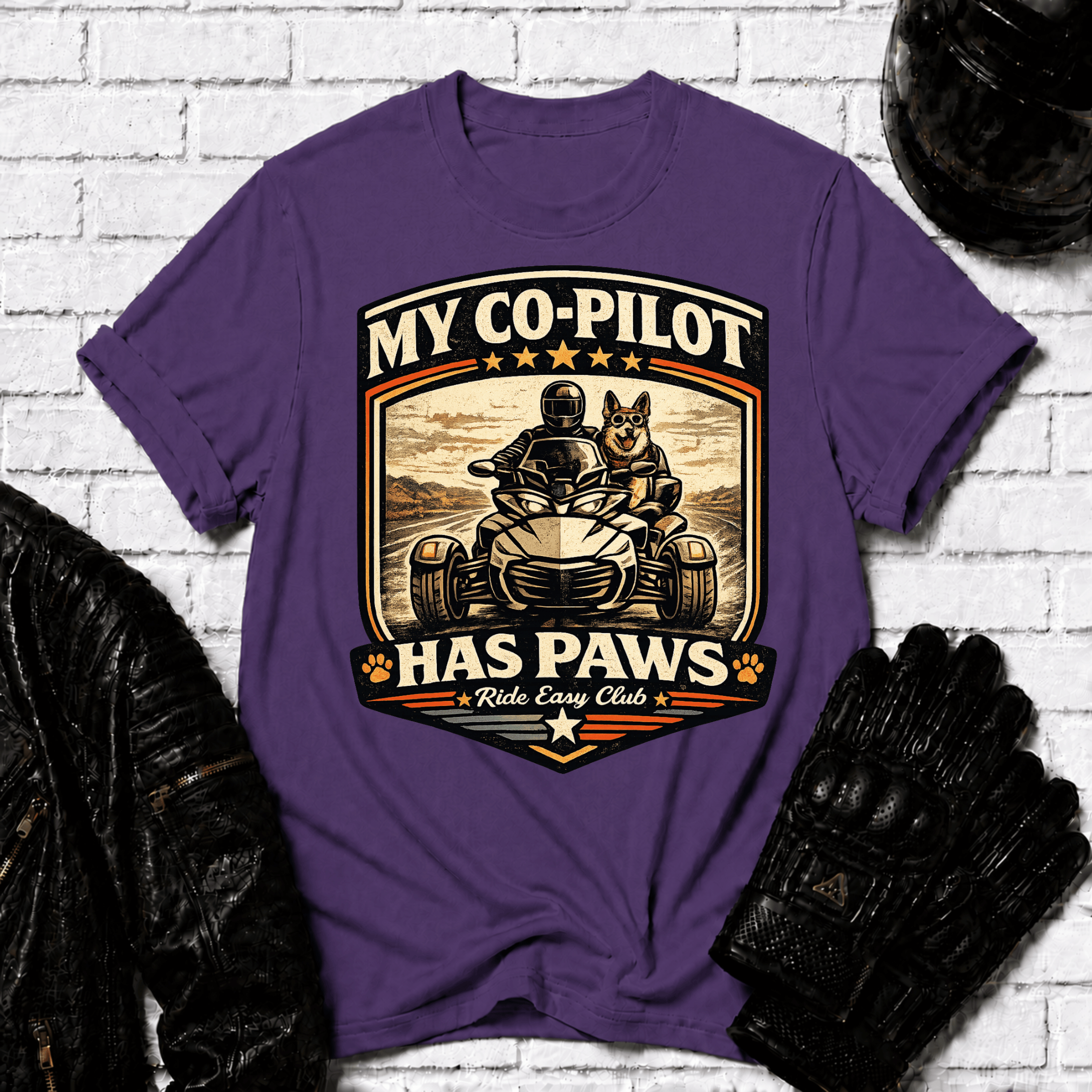 My CoPilot Has Paws T-Shirt