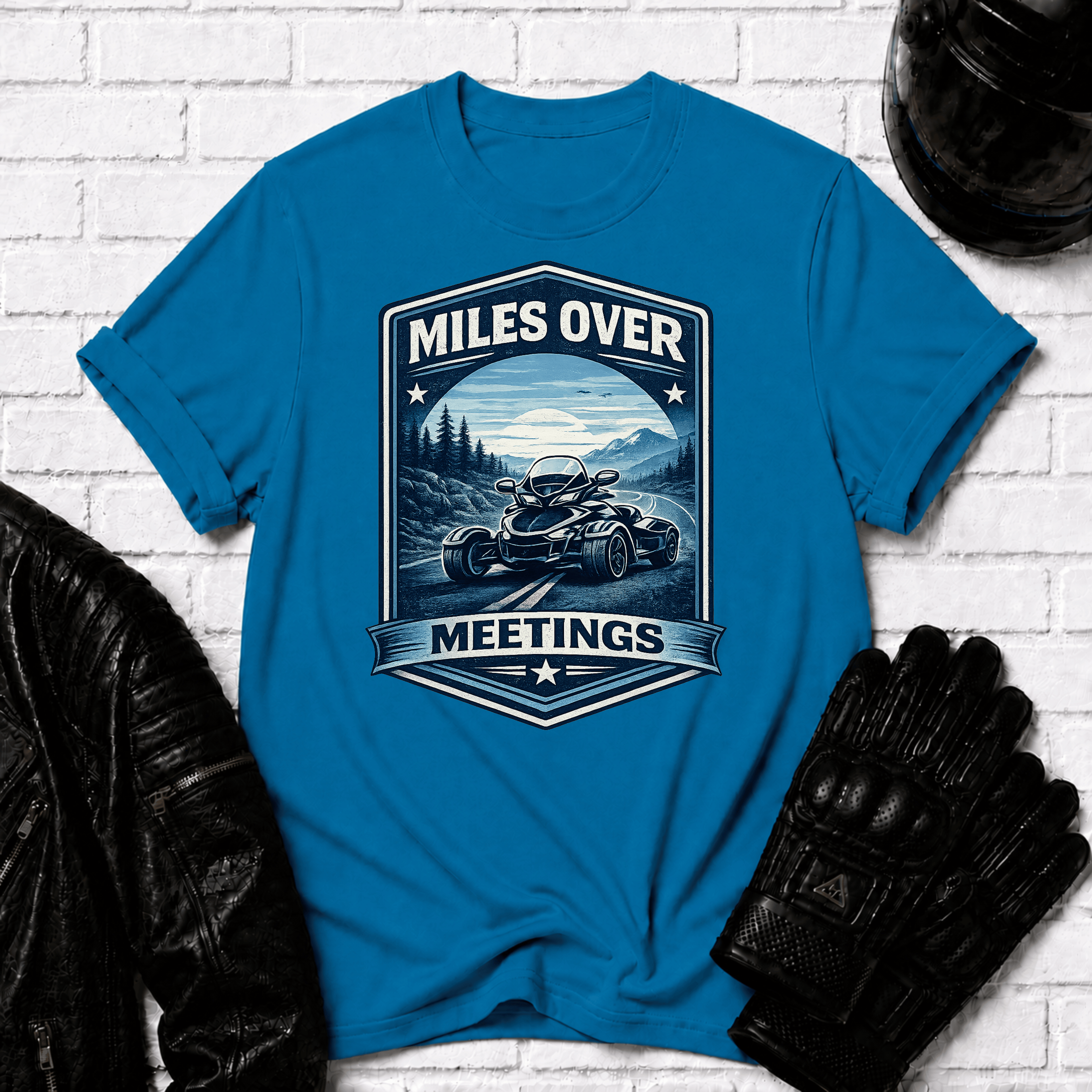 Miles Over Meetings T-Shirt