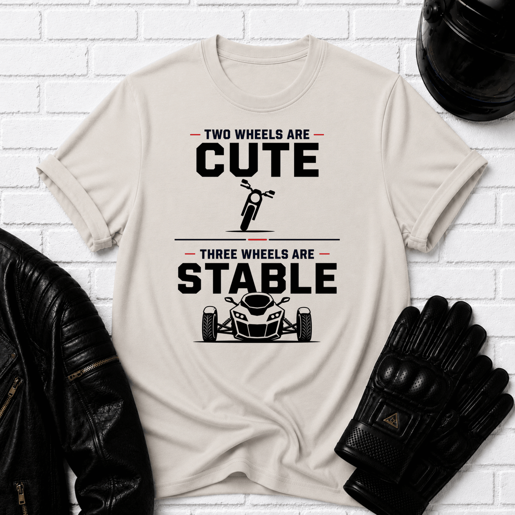 Two Wheels Are Cute T-Shirt