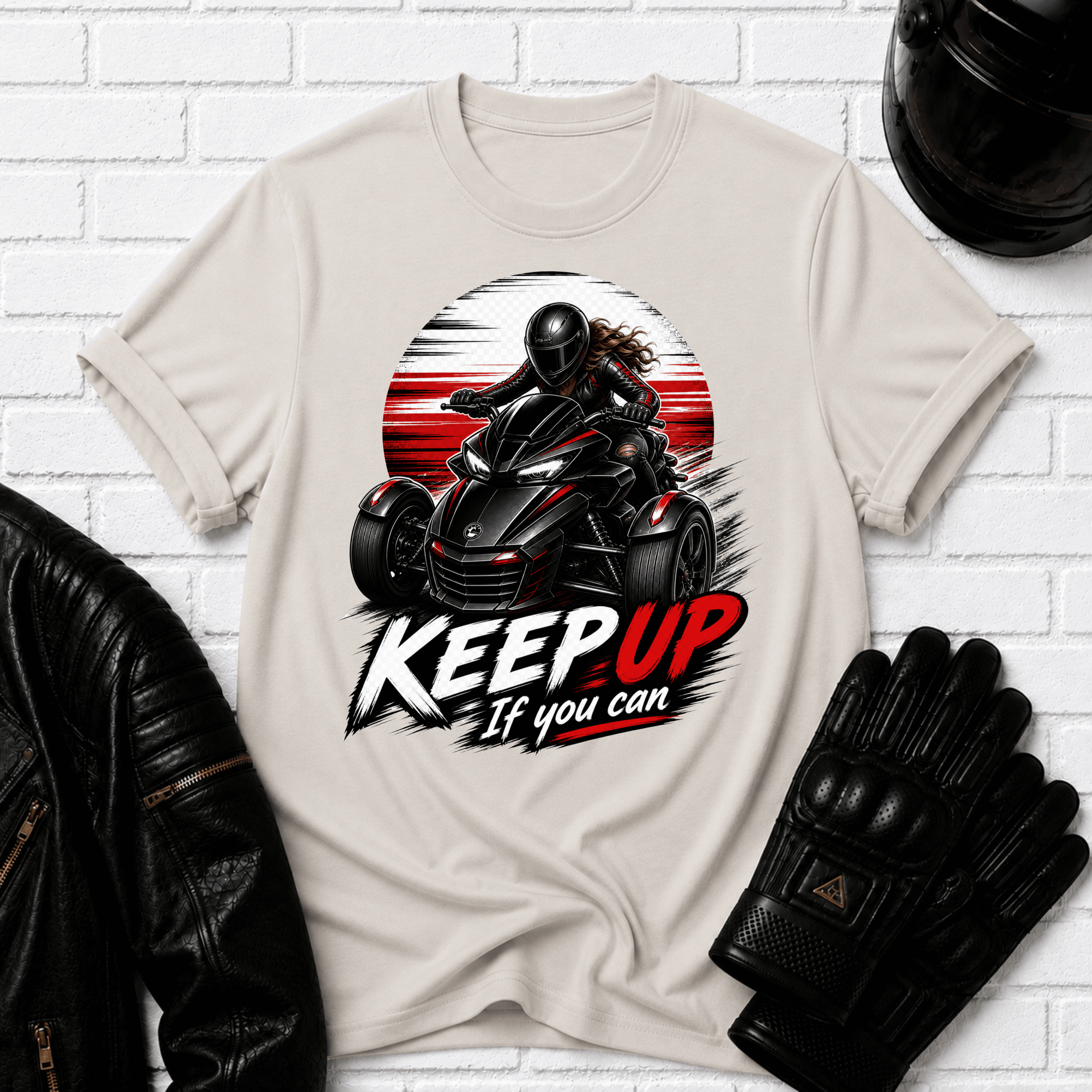 Keep Up If You Can Circle T-Shirt
