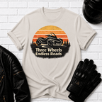 Three Wheels Endless Roads T-Shirt