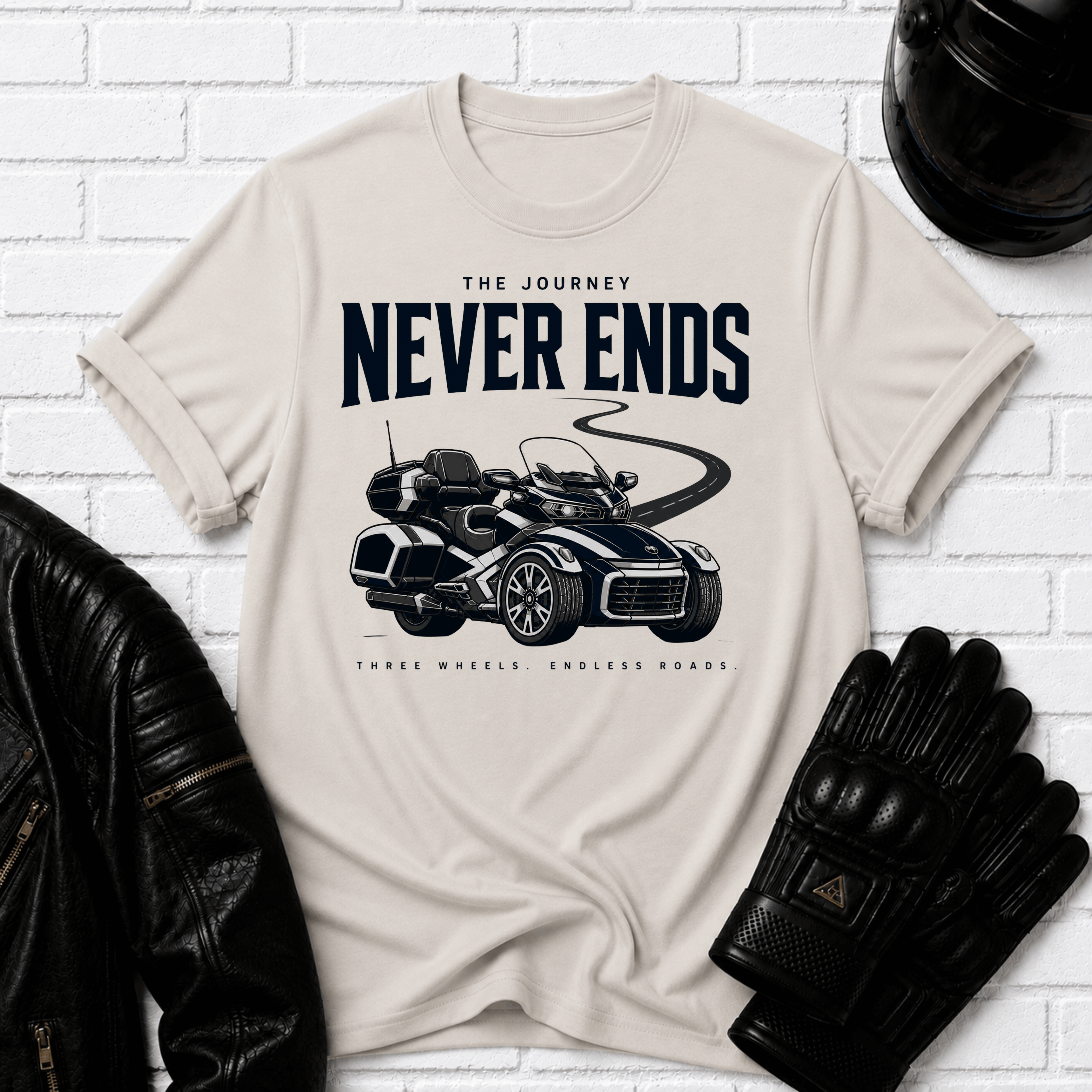 The Journey Never Ends T-Shirt