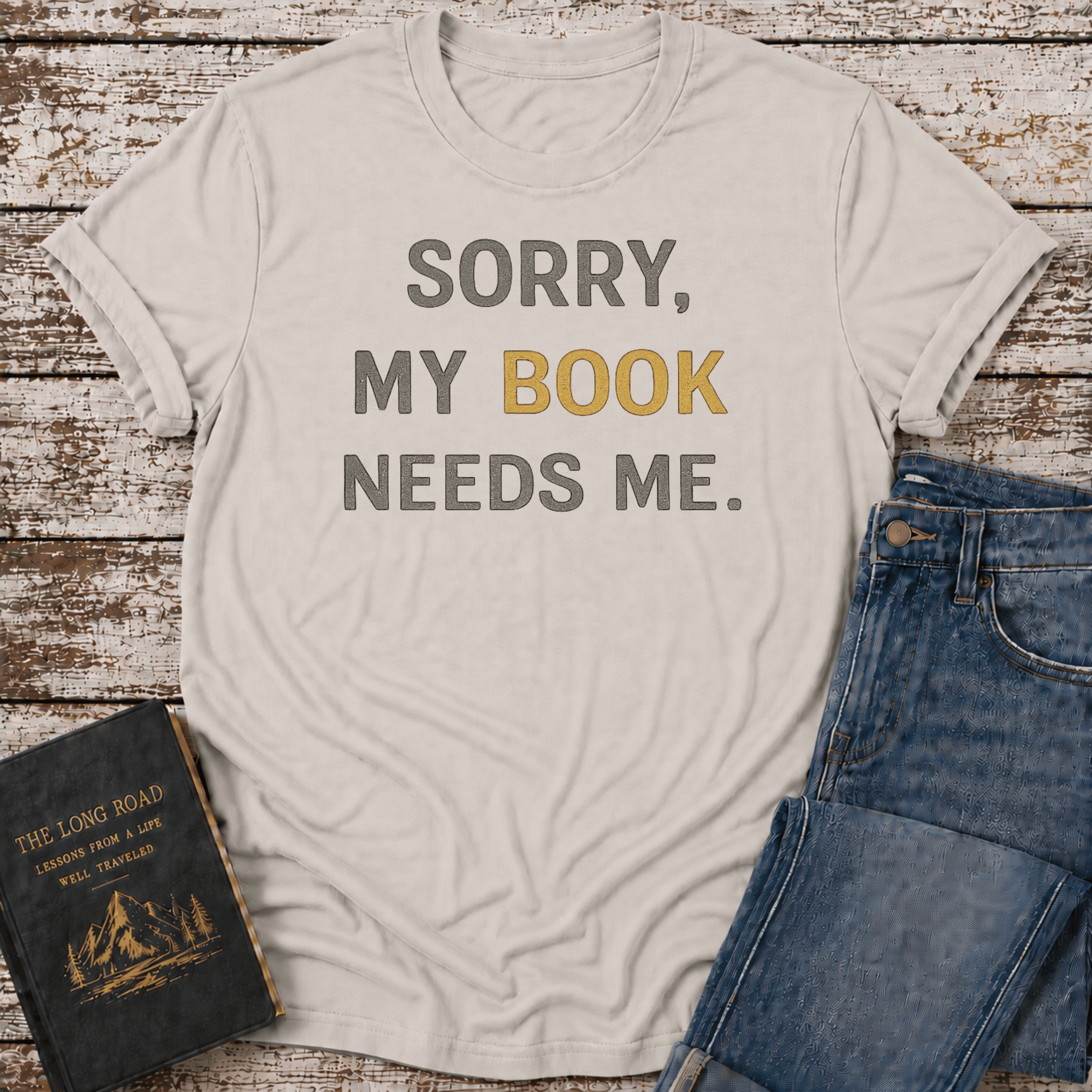Book Needs Me T-Shirt