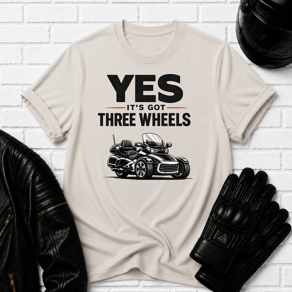 Yes It's Got Three Wheels