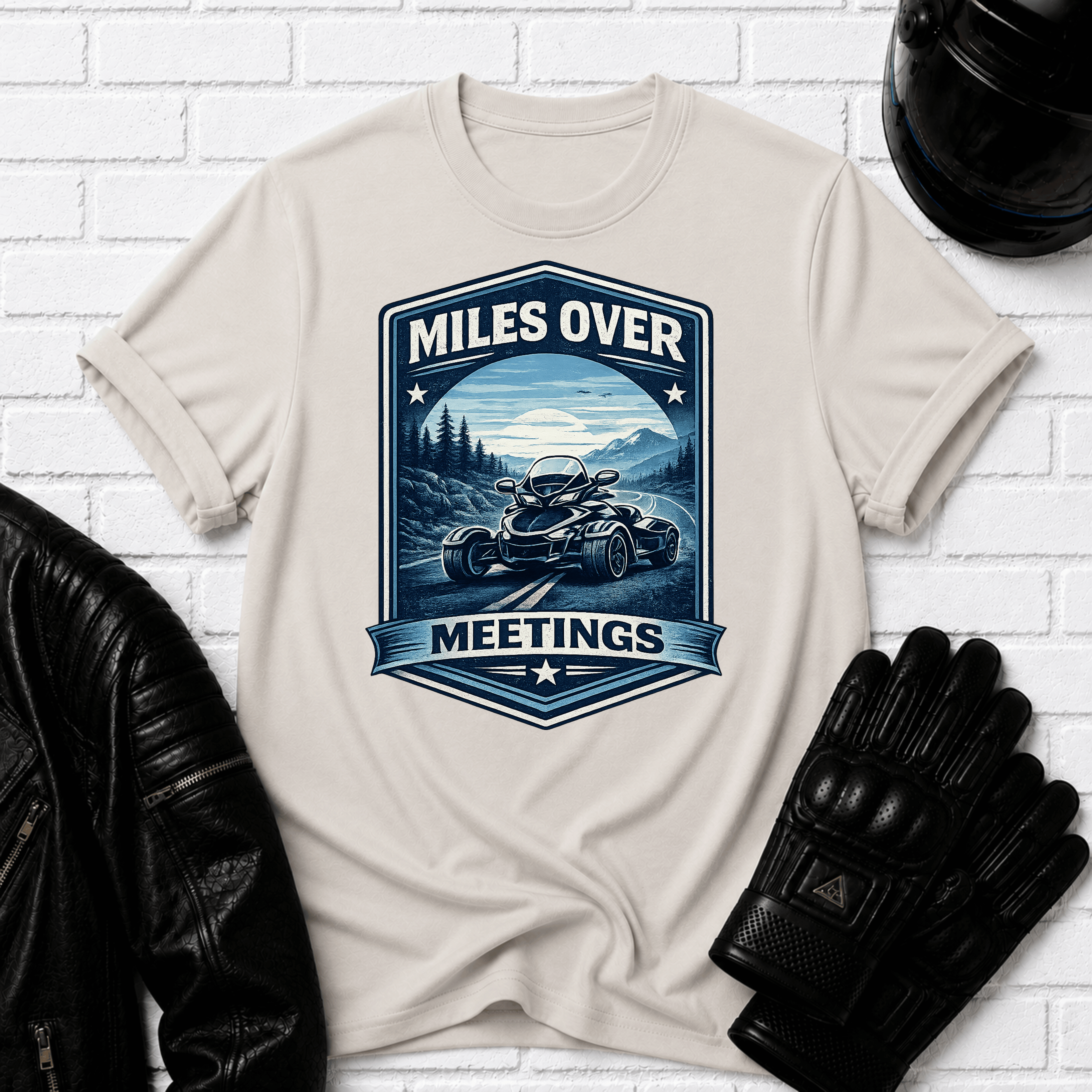 Miles Over Meetings T-Shirt