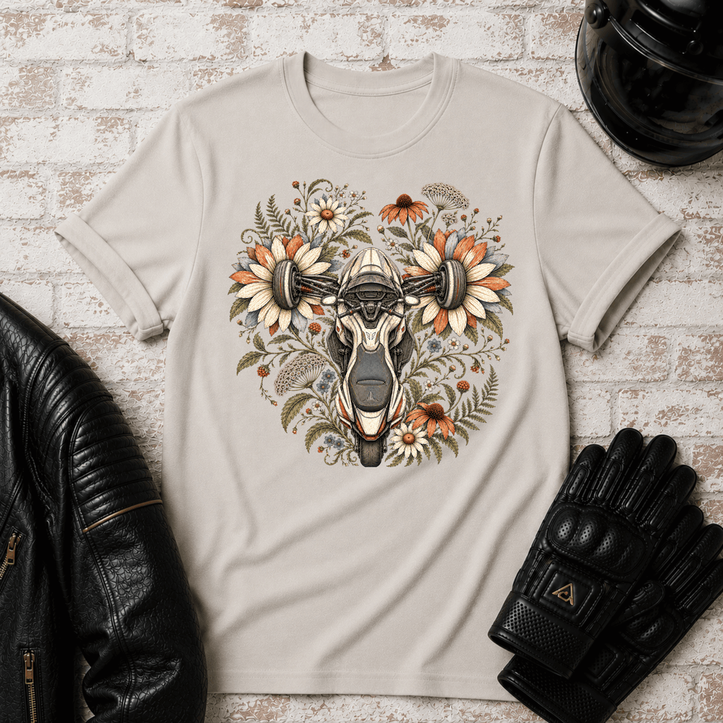 Two Wheels in Bloom T-Shirt