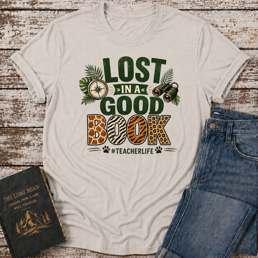 Lost in Book T-Shirt