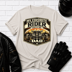 Rider Dad Badge T-Shirt
