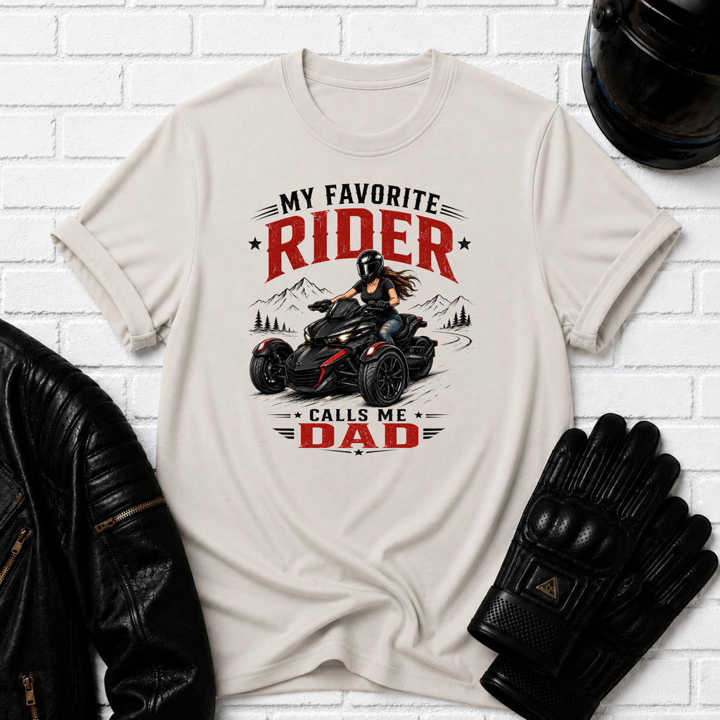 Favorite Rider Dad Lt T-Shirt