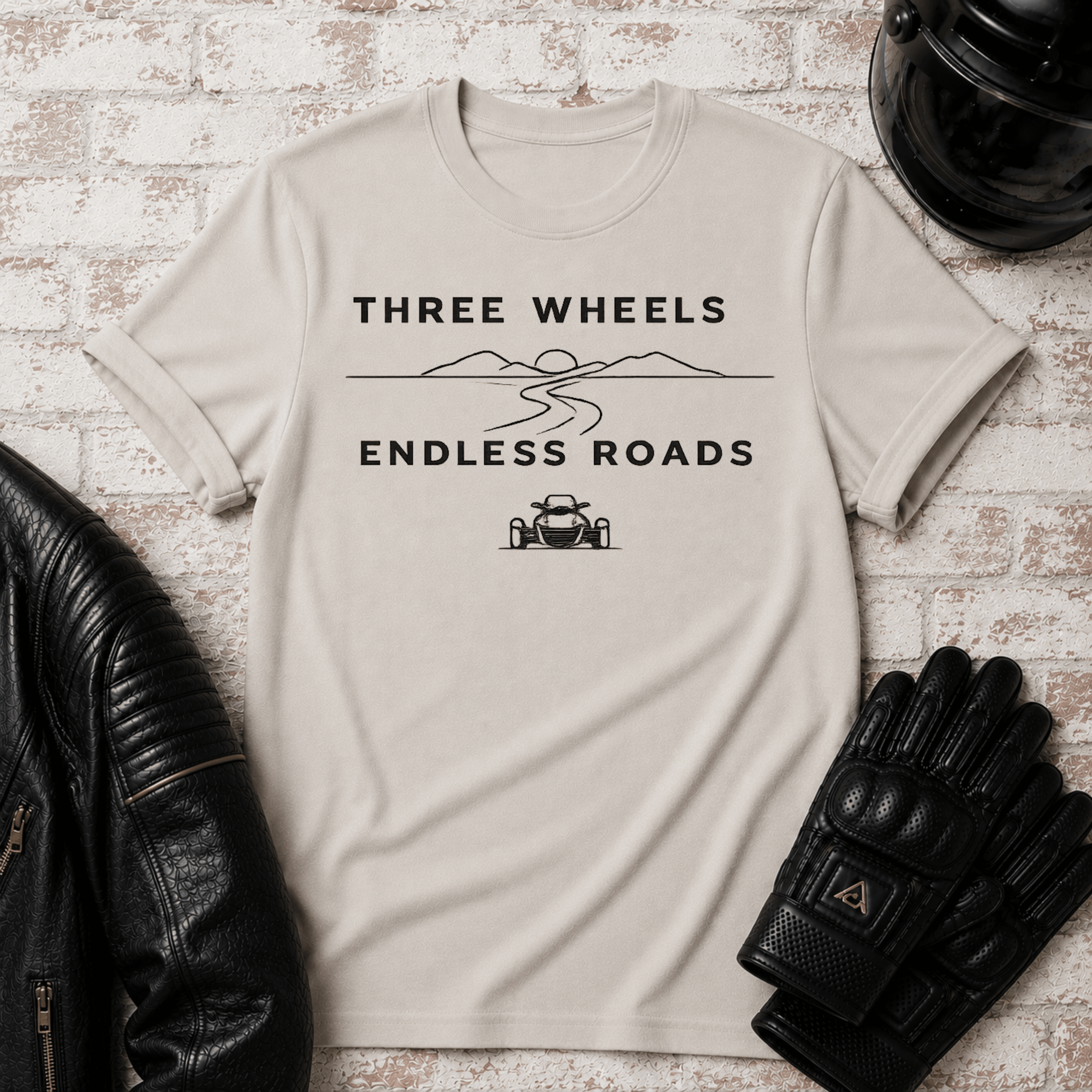 Minimalist Endless Roads T-Shirt
