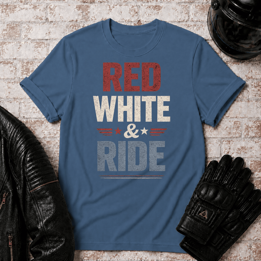 Red White Ride T-Shirt