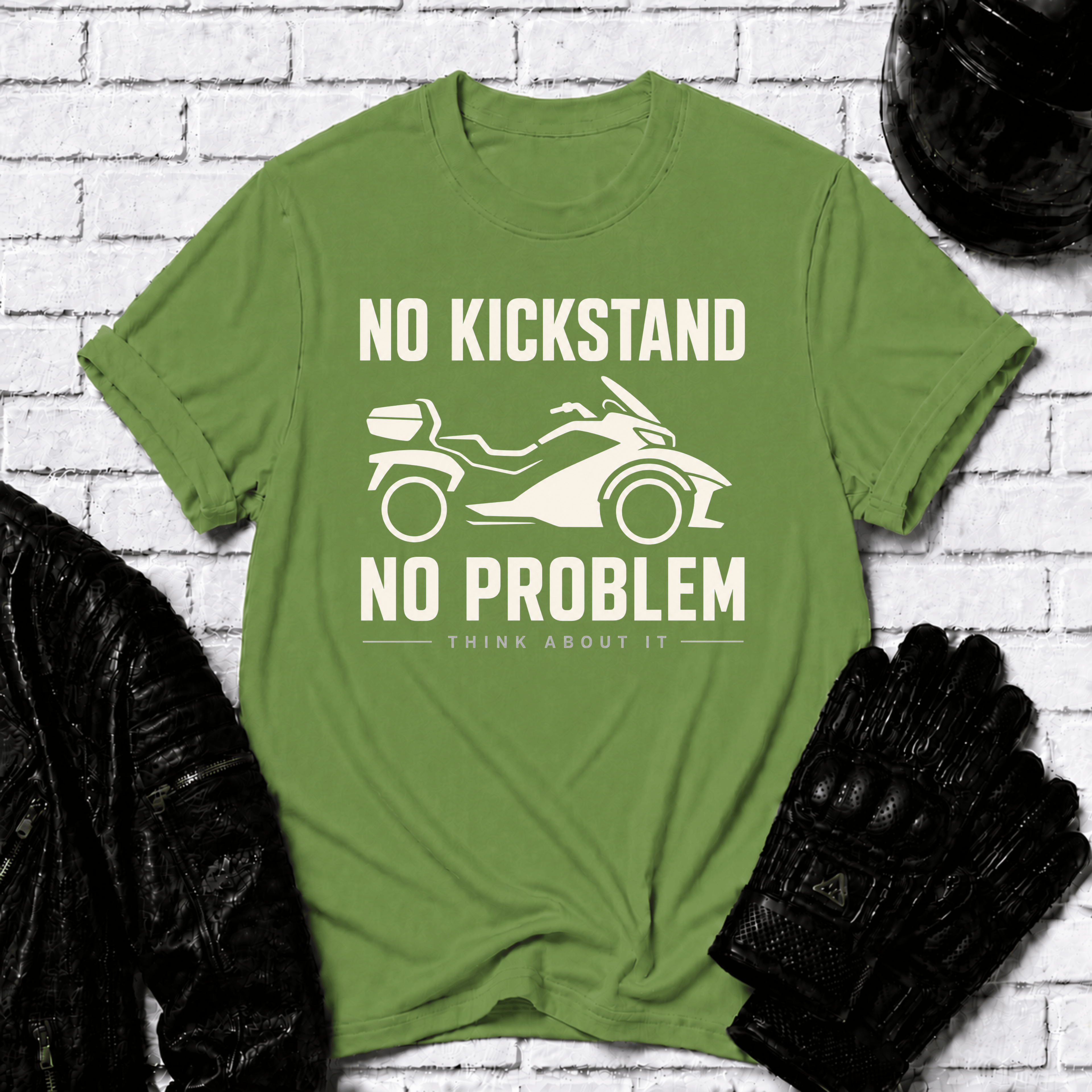 No Kickstand No Problem T-Shirt