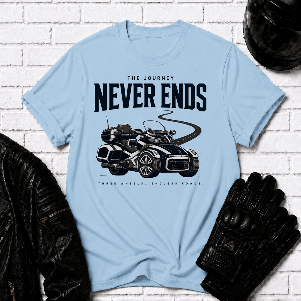 The Journey Never Ends T-Shirt