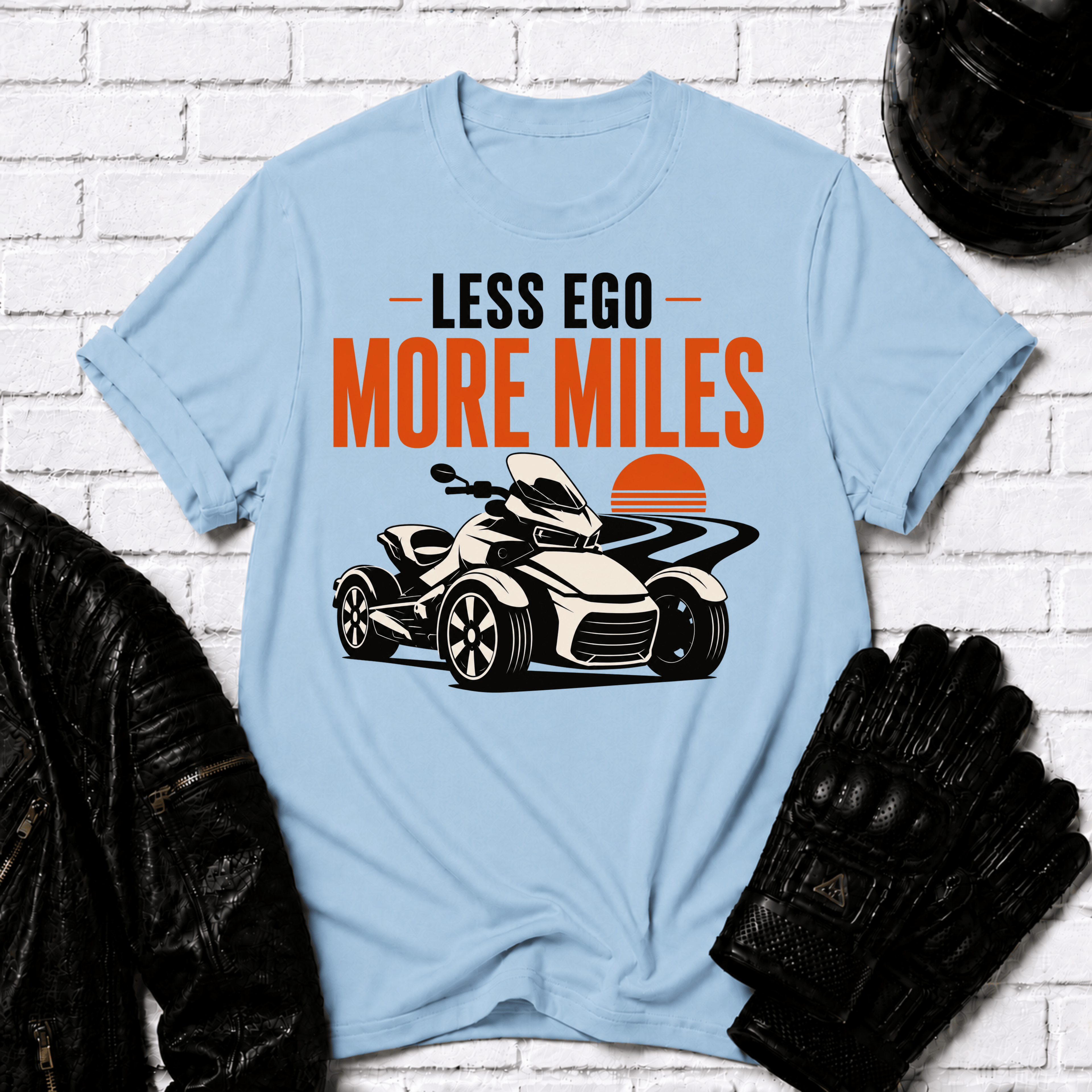 Less Ego More Miles T-Shirt