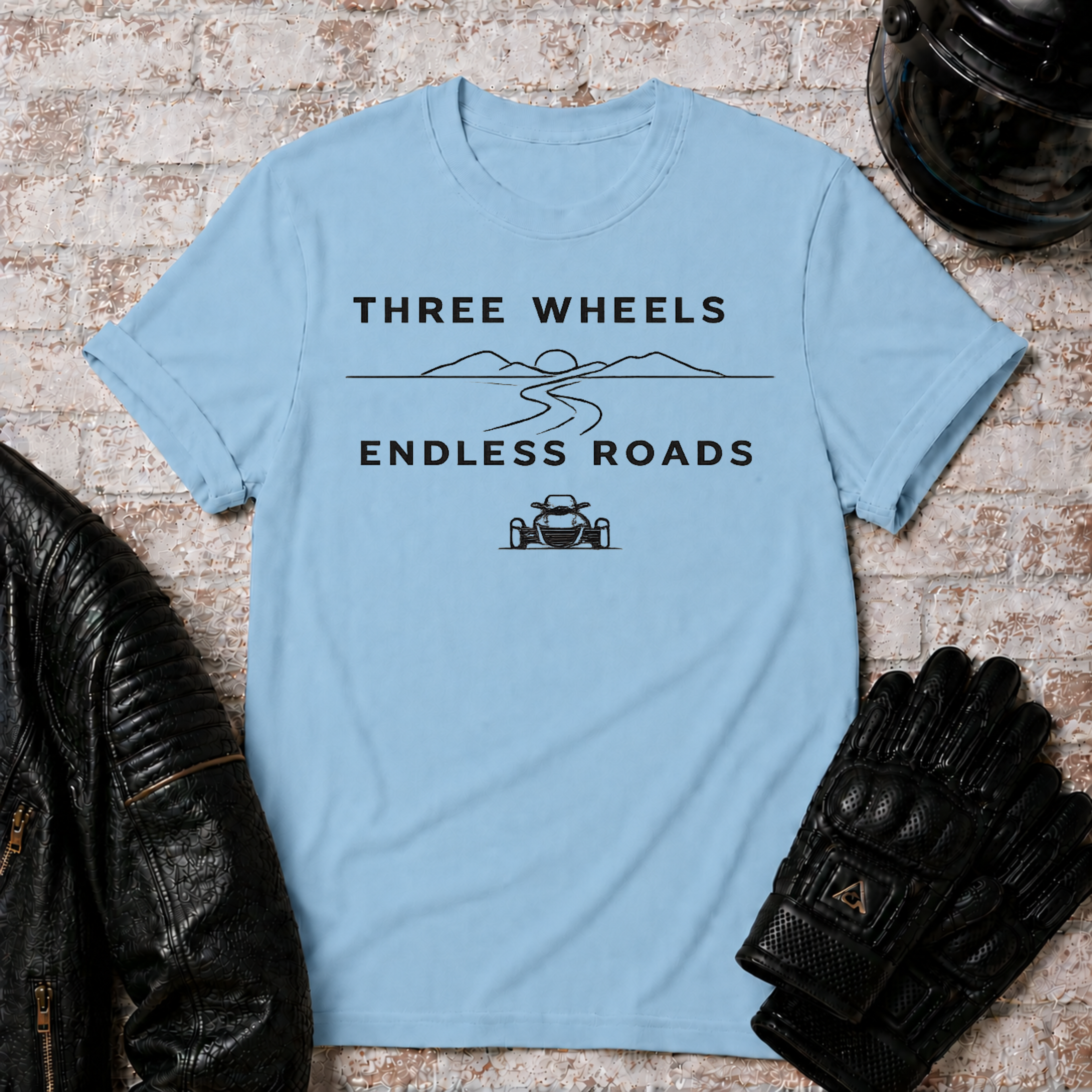 Minimalist Endless Roads T-Shirt